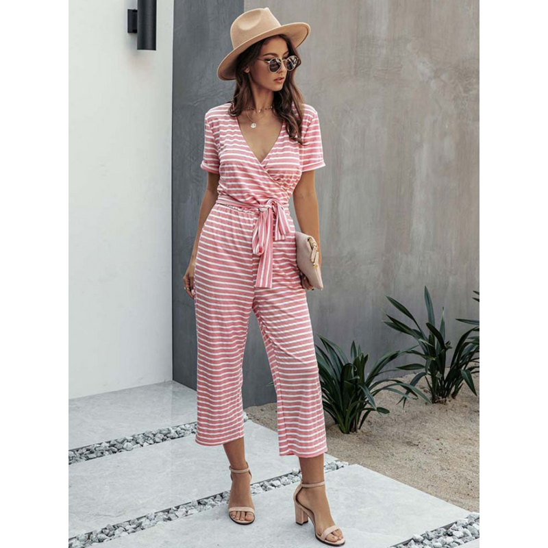 Taytum - Striped Jumpsuit