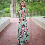 Oaklie - Floral Maxi Dress